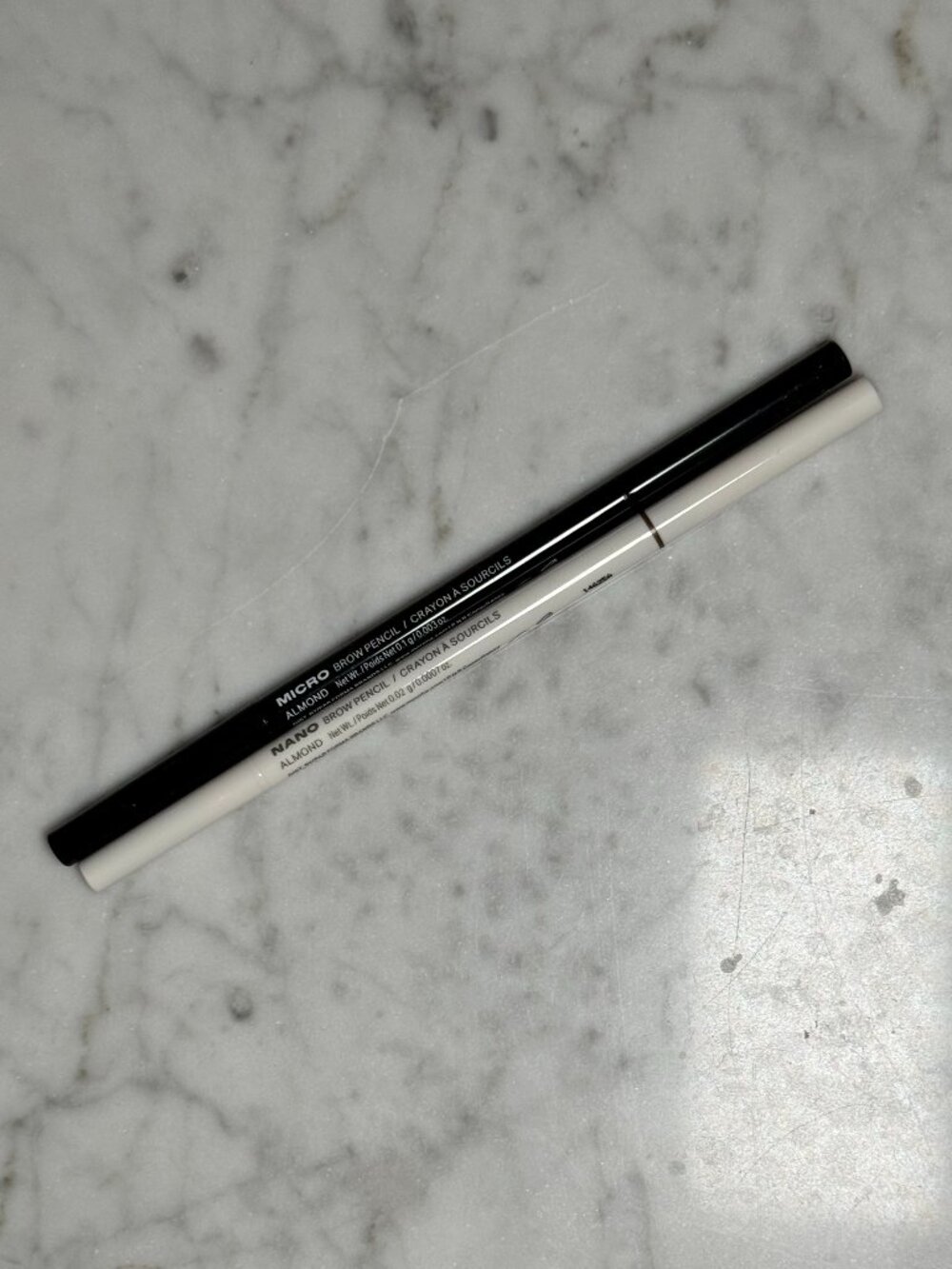 Morphe Micro Brow Dual-Ended Pencil & Nano Brow Pencil Set | Almond | NEW